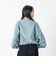 126K3071101　W DRAWSTRING CHECK SHIRT　SAX　717835-0003