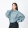 126K3071101　W DRAWSTRING CHECK SHIRT　SAX　717835-0003