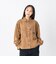 126K3071201　W EMBROIDERY DENIM SHIRT　CAMEL　717836-0003