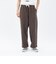 126K1140901　M Sweat 6p Pant　BROWN　717846-0003