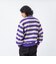 126K7040301　M Terry Boader Fleece Sweat　PURPLE　717840-0002