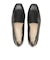 JE-2221　SQUARE FLAT LOAFERS　BLACK　719992-0001