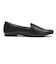 JE-2221　SQUARE FLAT LOAFERS　BLACK　719992-0001