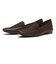 JE-2221　SQUARE FLAT LOAFERS　BROWN DOT　719992-0002