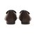 JE-2221　SQUARE FLAT LOAFERS　BROWN DOT　719992-0002