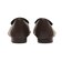 JE-2221　SQUARE FLAT LOAFERS　BROWN DOT　719992-0002