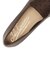 JE-2221　SQUARE FLAT LOAFERS　BROWN DOT　719992-0002