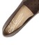 JE-2221　SQUARE FLAT LOAFERS　BROWN DOT　719992-0002