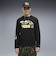 637884　M GRAPHIC SKELETON LONGSLEEVE　01BK　717902-0001