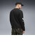 637884　M GRAPHIC SKELETON LONGSLEEVE　01BK　717902-0001
