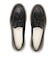 W36400　W ZG REXANNA TASSEL LOAFERS　BLACK LEATHER　720526-0001