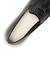 W36400　W ZG REXANNA TASSEL LOAFERS　BLACK LEATHER　720526-0001
