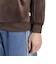 LC5961　U VELOUR LS POLO　*DARKBROWN　716482-0001