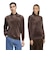 LC5961　U VELOUR LS POLO　*DARKBROWN　716482-0001