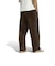 LC5984　U VELOUR PINTUCK PT　*DARKBROWN　716485-0001