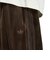 LC5984　U VELOUR PINTUCK PT　*DARKBROWN　716485-0001