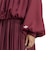 LG4080　W SATIN PLEATED TT(ARCH2)　SHADOWRED　716013-0001