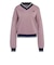 KS7369　W ENGINEER RIB CREW　*MAGI/NIGH/GREY　715703-0001
