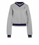 KS7368　W ENGINEER RIB CREW　*MGRY/GRY/NIGHT　715702-0001