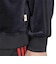 LC5959　U VELOUR LS POLO　*BLACK　716481-0001