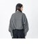 126K3071101　W DRAWSTRING CHECK SHIRT　BLACK　717835-0001