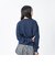 126K3040300　W CHECKER PATCH SWT　NAVY　717830-0002