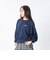 126K3040300　W CHECKER PATCH SWT　NAVY　717830-0002