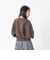 126K3040300　W CHECKER PATCH SWT　BROWN　717830-0003