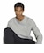KS4889　M TRF ESS FULLY KNIT SWEAT　MGREYHEATHER　715690-0001