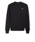 KR3462　M TRF ESS CREW FRENCHTERRY　BLACK　716396-0001