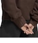 IA4444　W ESS KNIT SWEATSHIRT　AURORACOFFEE　716031-0001