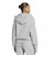 IA4450　W ESS KNIT HOODIE　MGREYHEATHER　716034-0001