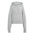 IA4450　W ESS KNIT HOODIE　MGREYHEATHER　716034-0001