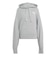 IA4450　W ESS KNIT HOODIE　MGREYHEATHER　716034-0001