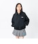 126K3090701　W EMBROIDERY ZIP BLOUSON　BLACK　717834-0001