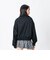 126K3090701　W EMBROIDERY ZIP BLOUSON　BLACK　717834-0001