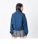 126K3090701　W EMBROIDERY ZIP BLOUSON　NAVY　717834-0002