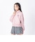 126K3090701　W EMBROIDERY ZIP BLOUSON　DUSTY PINK　717834-0003