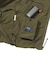 DN-101　air con VEST　OLIVE　713084-0002