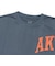 226-021005　F.A. ARCHED LOGO SP TEE　SLATE BLUE　715182-0001