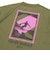 226-043005　TIDELINE PHOTO T/C LOOSE TEE　OLIVE　715172-0002