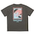 226-043005　TIDELINE PHOTO T/C LOOSE TEE　CHARCOAL　715172-0001