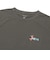 226-043005　TIDELINE PHOTO T/C LOOSE TEE　CHARCOAL　715172-0001