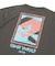 226-043005　TIDELINE PHOTO T/C LOOSE TEE　CHARCOAL　715172-0001