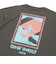 226-043005　TIDELINE PHOTO T/C LOOSE TEE　CHARCOAL　715172-0001