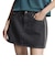 KQ6485　W 3STRIPES DENIM MINI SKIRT　TRUEBLACKDENIM　716063-0001