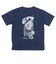 225-029005　FREEDOM GRAPHIC LOOSE FIT TEE　NAVY　705368-0002