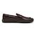 V296 LEA　LOAFER　BROWN　714351-0002