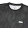 126-028005　MELT CAMO LOOSE FIT SPORTS TEE　BLACK　709197-0001