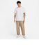 DO7393　M PRM ESS TEE　101WHITE/WHITE　663894-0008